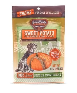8oz Gaines Sweet Potato Chews - Health/First Aid